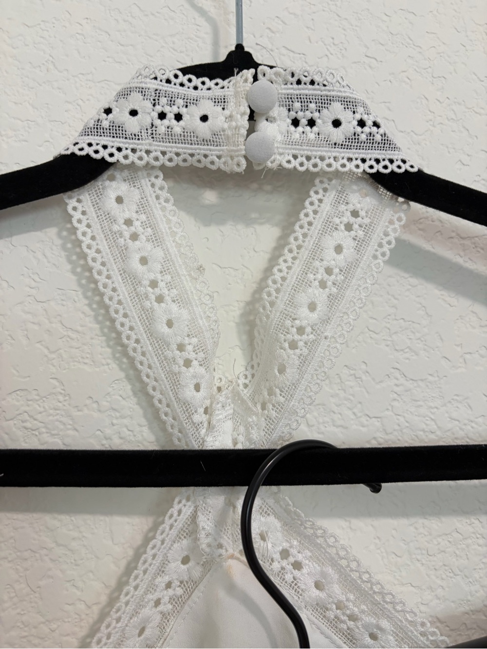 NWT White Forever 21 2 Piece Festival Skirt and Tank Top Lace Set Size M - Picture 7 of 12